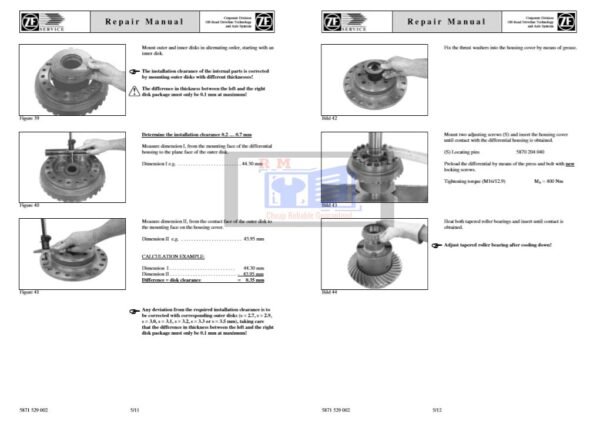 Hitachi ZW180-5B Wheel Loader Workshop Manual and Diagrams - Image 5