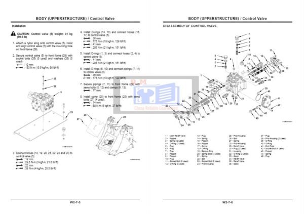 Hitachi ZW180 Wheel Loader Workshop Manual - Image 5