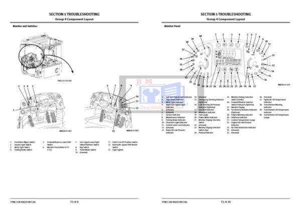 Hitachi ZW220-5A Wheel Loader Technical Troubleshooting Manual - Image 4