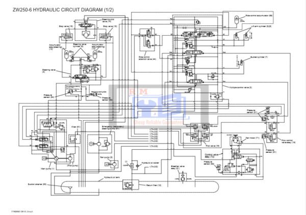 Hitachi ZW250-6 Wheel Loader Workshop Manual and Diagrams - Image 5