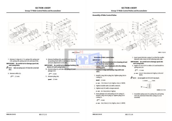 Hitachi ZW370-6 Wheel Loader Workshop Manual and Diagrams - Image 5