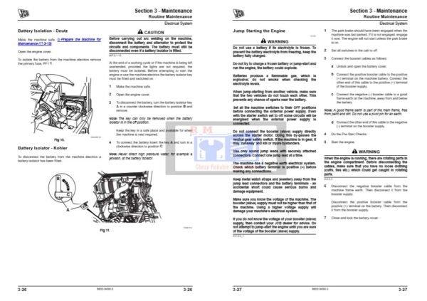 JCB 403 Loader Service Repair Manual - Image 4