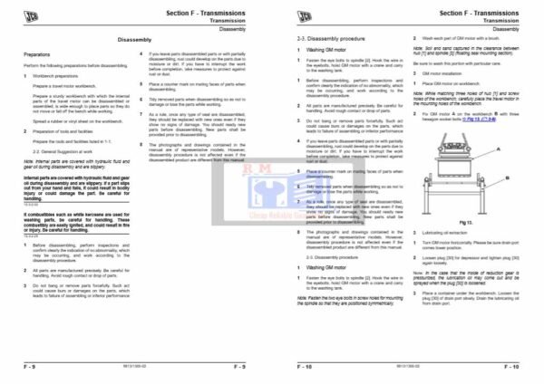 JCB JS120 pdf