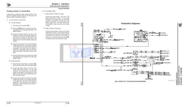 JCB JS85 Auto Range Excavator Service Repair Manual - Image 3