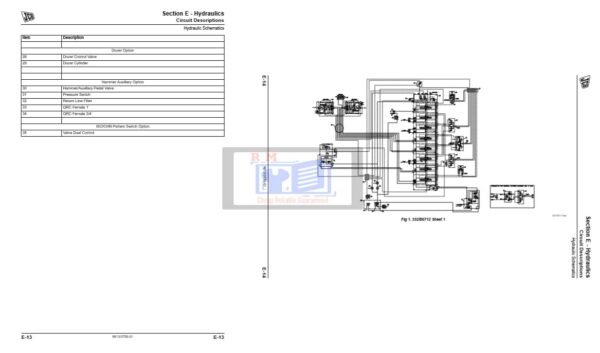 JCB JS85 Auto Range Excavator Service Repair Manual - Image 5