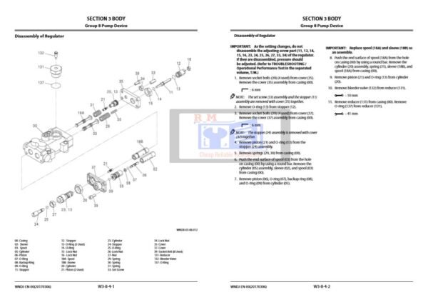 Hitachi ZW180-5A Wheel Loader Workshop Manual and Diagrams - Image 6