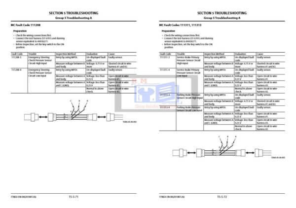 Hitachi ZW180-5A Wheel Loader Technical Manual - Image 5