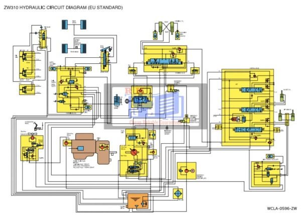 ZW310 Hydraulic Diagram