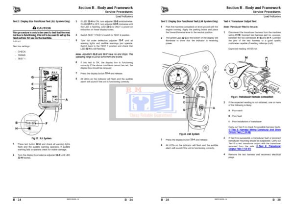 JCB Side Engine Loadalls 530, 532, 533, 535, 537, 540 Service Repair Manual - Image 4