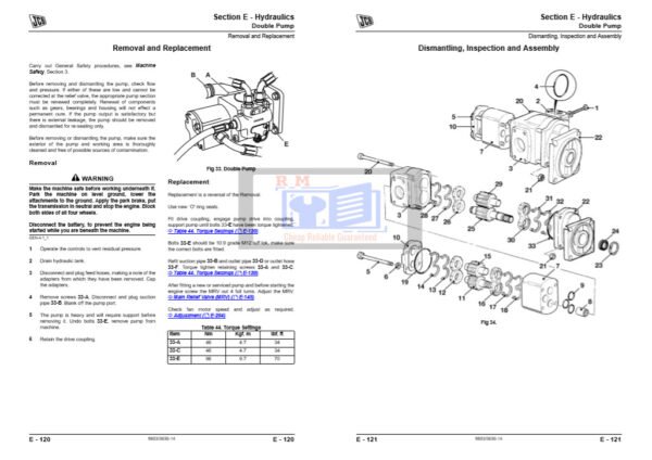 JCB Side Engine Loadalls 530, 532, 533, 535, 537, 540 Service Repair Manual - Image 5