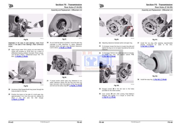 JCB Side Engine Loadalls SH,SL Engines from May 2014 Service Repair Manual - Image 7