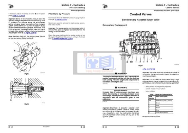 JCB Fastrac 8280 and 8310 Service Repair Manual - Image 4