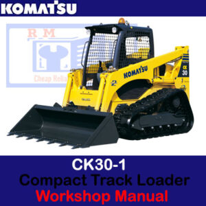 Komatsu CK30-1 Compact Track Loader Workshop Manual