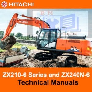 Hitachi ZX210-6 and ZX240N-6 technical manuals, providing essential information on features and maintenance procedures