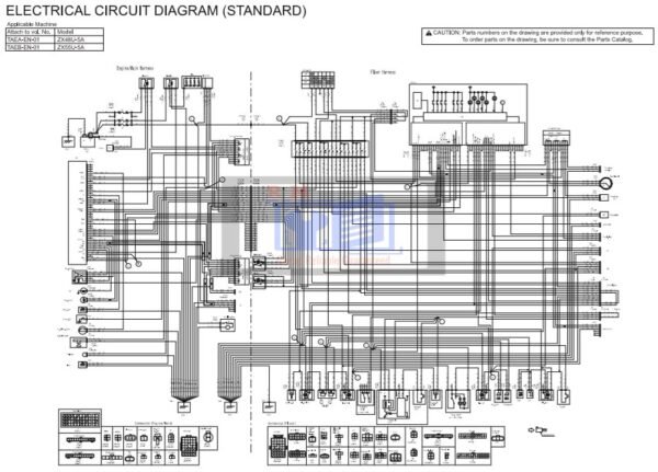 Hitachi ZX48U-5A Excavator Workshop Manual and Diagrams - Image 5
