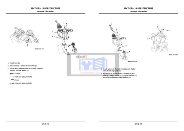 Hitachi ZX48U-5A Excavator Workshop Manual and Diagrams - Image 3