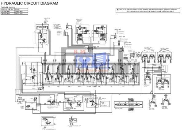 Hitachi ZX48U-5A Excavator Workshop Manual and Diagrams - Image 6