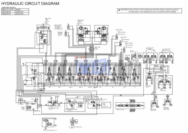 Hitachi ZX55U-5A Excavator Diagrams - Image 2