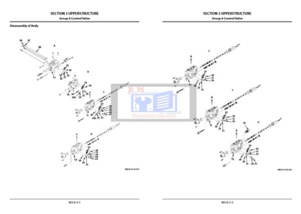 Hitachi ZX55U-5B Excavator Workshop Manual and Diagrams - Image 4