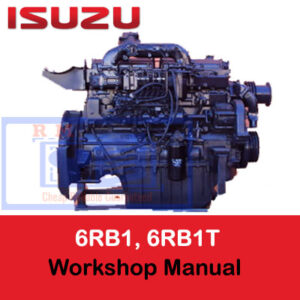 Isuzu 6RB1, 6RB1T Industrial Engine Workshop Manual