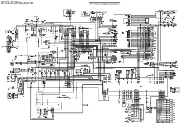 Hitachi ZX470-5G Series Workshop Manual and Diagrams - Image 3