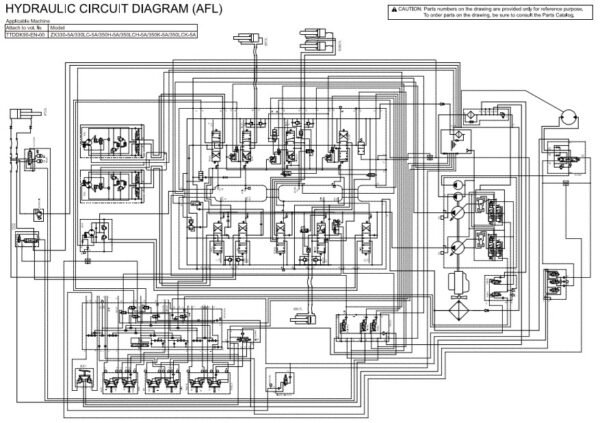 Hitachi ZX330-5A, ZX350-5A Series Workshop Manual and Diagrams - Image 5