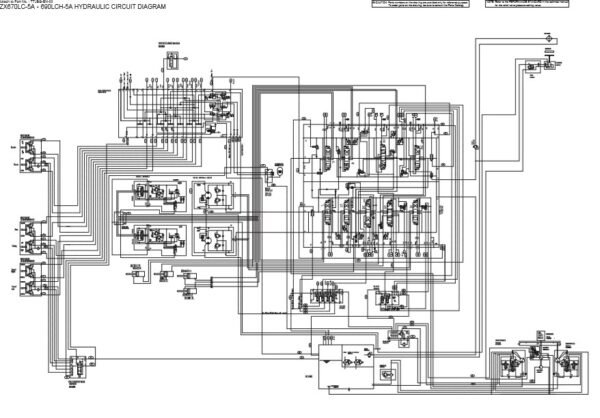 Hitachi ZX670LC-5A, ZX670LCH-5A Workshop Manual and Diagrams - Image 5