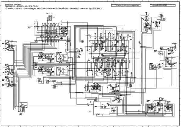Hitachi ZX670LC-5B Series Workshop Manual and Diagrams - Image 4