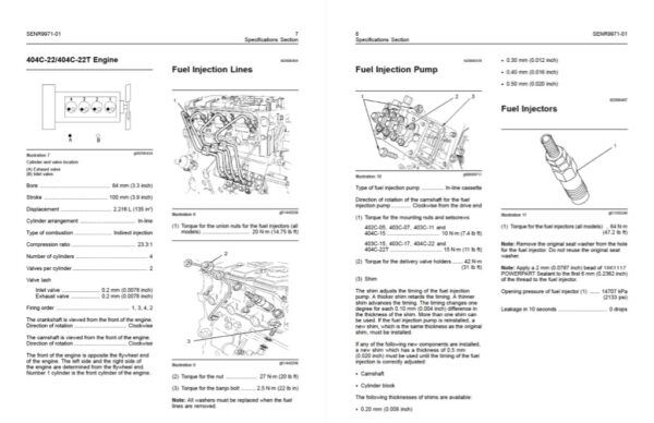 Perkins 400 Series Industrial Engines Specification Manual - Image 4