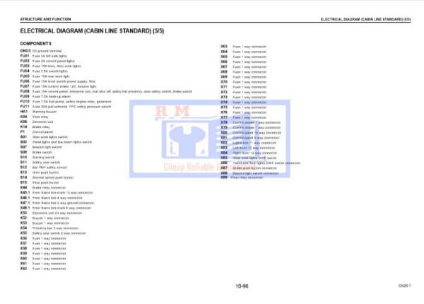 Komatsu CK25-1 Crawler Skid Steer Loader Workshop Manual - Image 4