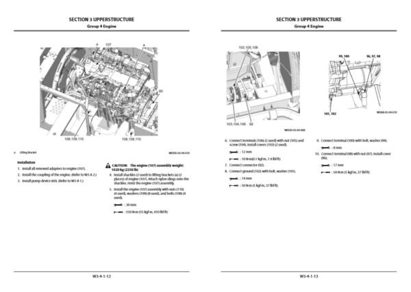 Hitachi ZX350LC-5B, ZX350LCN-5B Workshop Manual and Diagrams - Image 5