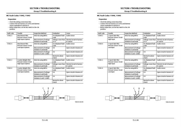Hitachi ZX470-5B, ZX520-5B Series Technical Manuals - Image 5