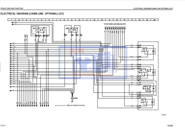 Komatsu CK25-1 Crawler Skid Steer Loader Workshop Manual - Image 5