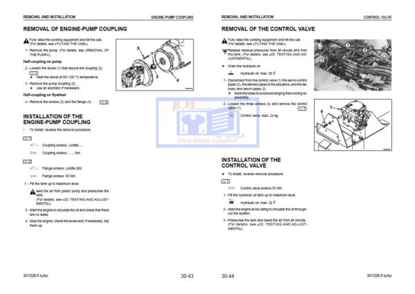 Komatsu SK1026-5N Turbo, Skid Steer Loader Workshop Manual - Image 5