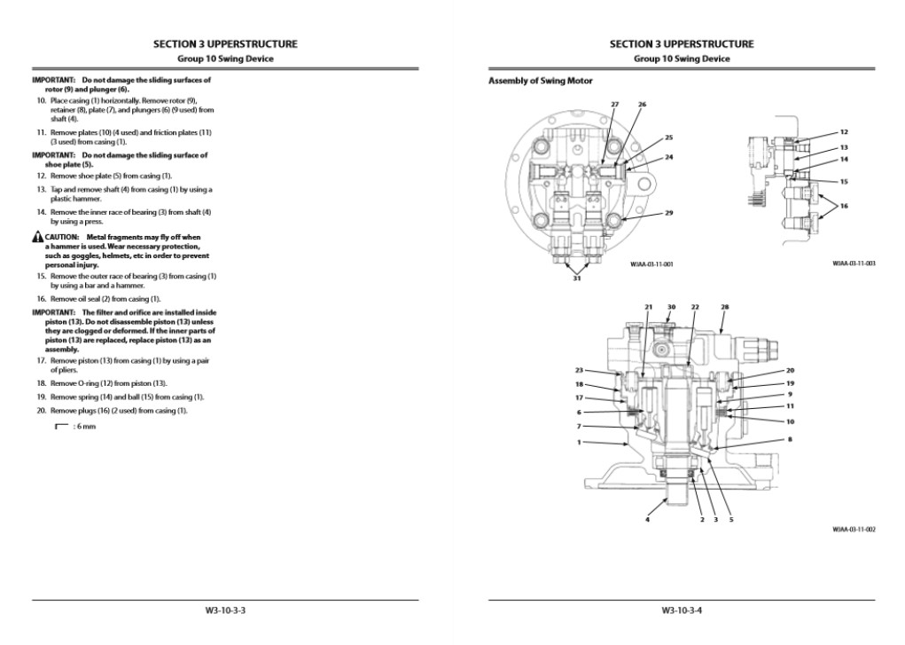 Hitachi ZX670LC-5G Workshop Manual And Diagrams