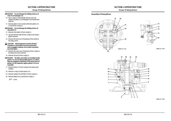 Hitachi ZX670-5G Series Workshop Manual and Diagrams - Image 6