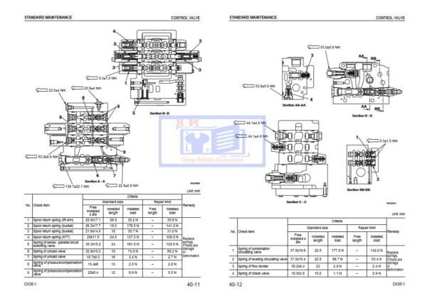 Komatsu CK35-1 Crawler Skid Steer Loader Workshop Manual - Image 6