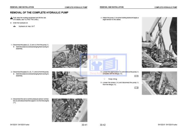 Komatsu SK1020-5, SK1020-5 Turbo, Skid Steer Loader Workshop Manual - Image 7