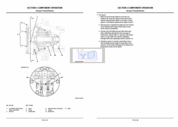 Hitachi ZX75US-5A, ZX85US-5A Technical Manuals - Image 7