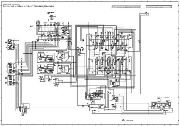 Hitachi ZX470-5G Series Workshop Manual And Diagrams