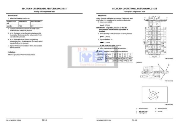 Hitachi ZX65USB-5A Excavator Technical Manual - Image 5