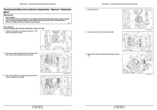 Case Farmall 90C, 100C, 110C, 120C Service Repair Manual - Image 4