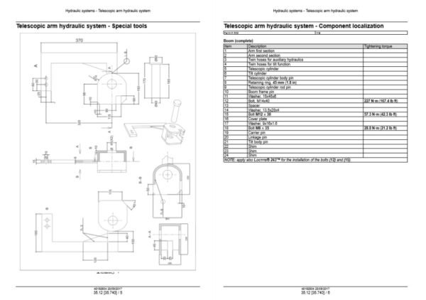 Case Farmlift 632, 635, 735, 742, 935 Service Repair Manual - Image 5