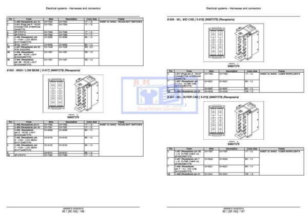 Case IH Tractor A8010-A8810 Sugar Cane Harvester Service Repair Manual - Image 7