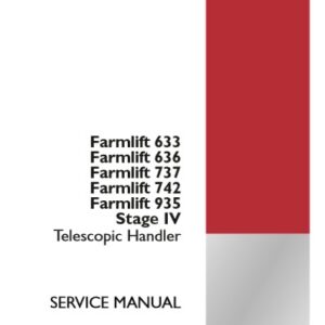 Case Farmlift 633-636-737-742-935 Service Repair Manual