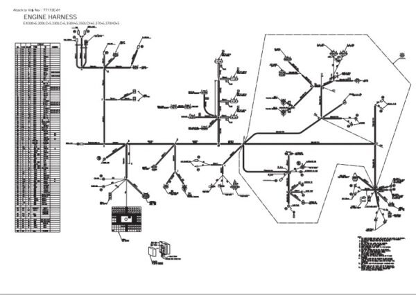 Hitachi EX300-5, EX300LC-5, EX330LC-5, EX330H-5, EX330LCH-5, EX370-5, EX370HD-5 Diagrams - Image 3