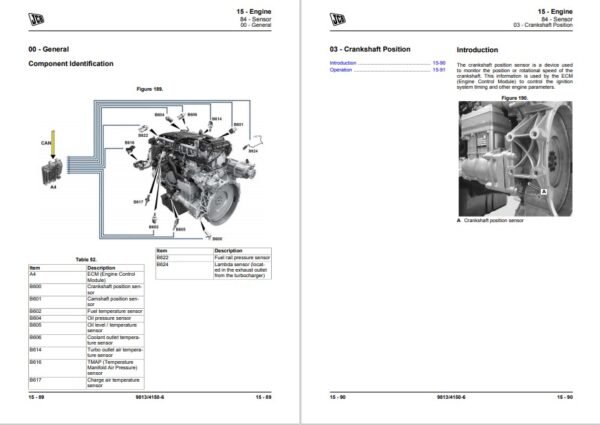 JCB 65R-1 Excavator Service Repair Manual - Image 2