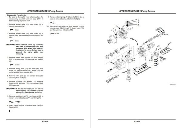 Hitachi EX80U Workshop Manual - Image 3