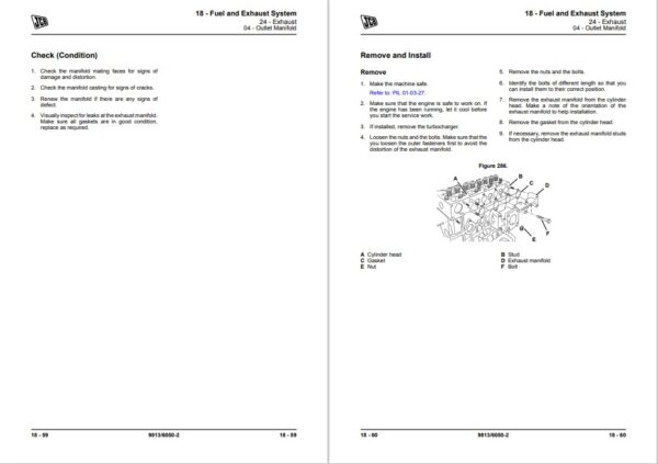 JCB 1CX, 1CXT Backhoe Loader Service Repair Manual - Image 4