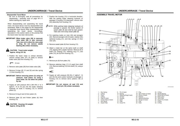 Hitachi EX80U Workshop Manual - Image 4